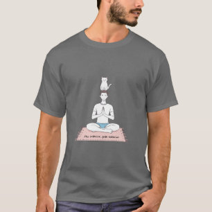 Paz Interior, Gato Exterior T-Shirt