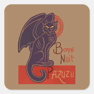 Pazuzu Square Sticker