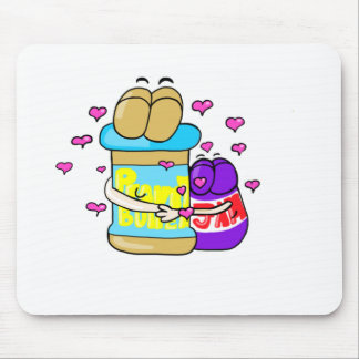 Pb&j Bestfreinds graphic Mouse Pad