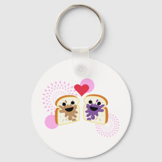 PB& J Love Key Ring