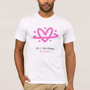 PBB: Do All The Things T-Shirt (White/Pink)