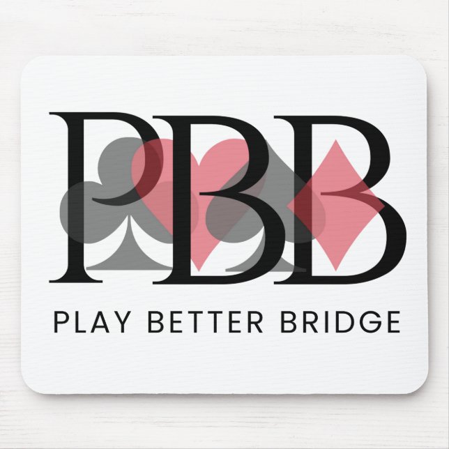 PBB Mousepad - Red (Front)