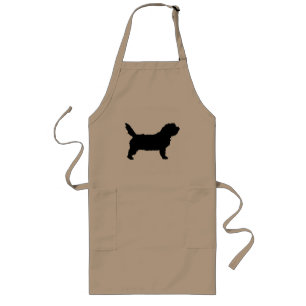 PBGV Dog (black) Long Apron