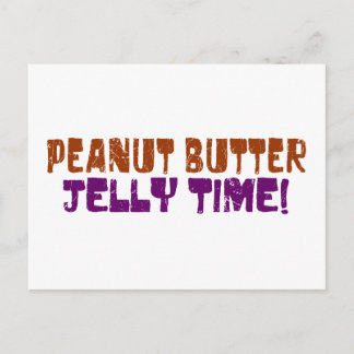 Pbj Time Postcard