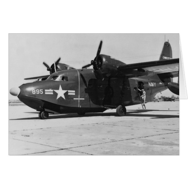 PBM Navy Seaplane (Front Horizontal)