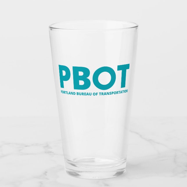 PBOT Blue Logo Tumbler (Front)