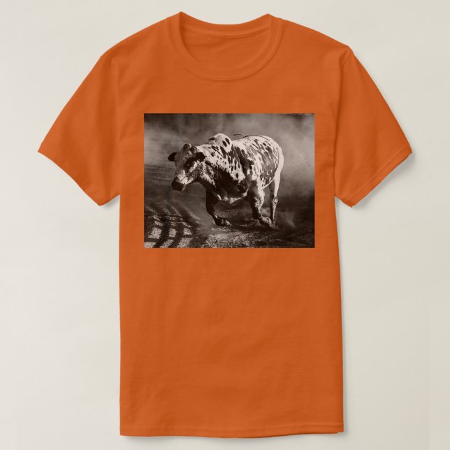 PBR Bucking Bull Shoes T-Shirt (Design Front)