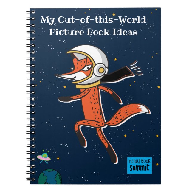 PBSummit Dash the Fox Out-of-this-World Notebook (Front)