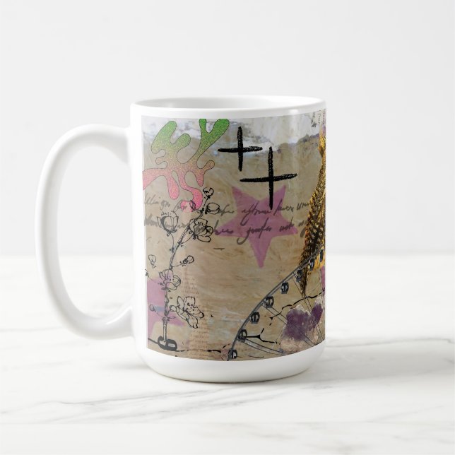 PC2508 - Amusement Owl Coffee Mug (Left)