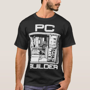 PC Builder Computer Expert Information Technology  T-Shirt