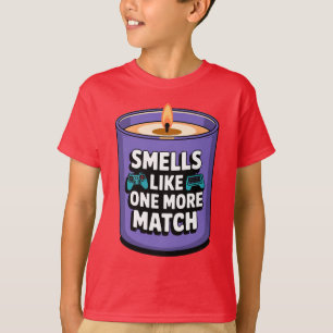 Pc gamer gift candle T-Shirt Gamer Humor Tee
