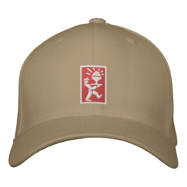 PC Ice Cream Man Embroidered Hat (Front)