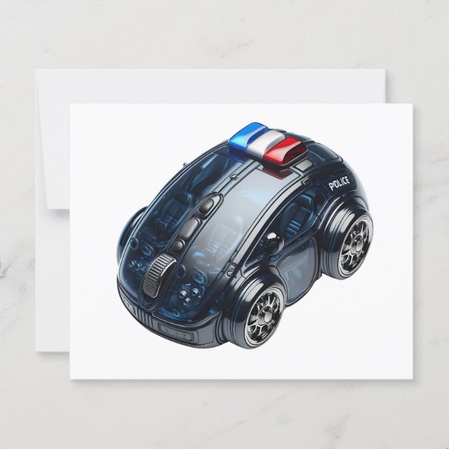 PC Mouse–Car: Police Vehicle (Front)