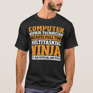 PC Specialist Computer Nerd Computer Repair Techn T-Shirt