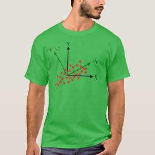 PCA Principle Component Analysis Explanation T-Shirt