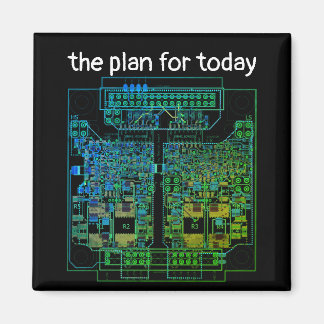 PCB Printed Circuit Board with plan Magnet