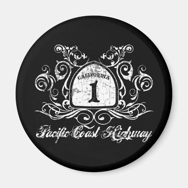 PCH Highway Sign Magnet (Front)