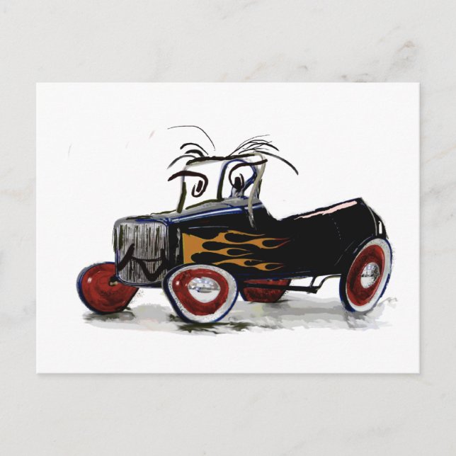 PCHotRod02 Postcard (Front)