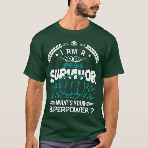 PCOS Awareness Survivor Whats Your Superpower In T T-Shirt