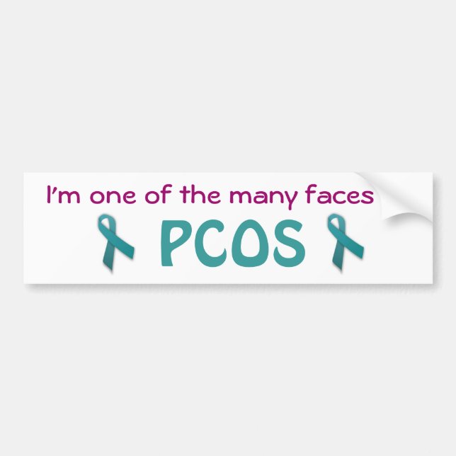 PCOS Bumper Sticker (Front)