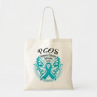 PCOS Butterfly 3 Tote Bag