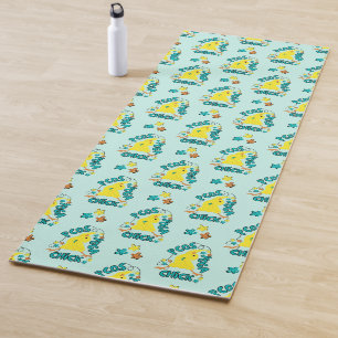 PCOS Yoga Chick Polycystic Ovary Syndrome Teal Yoga Mat