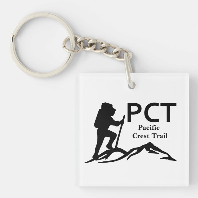 PCT  -  Pacific Crest Trail Key Ring (Front)