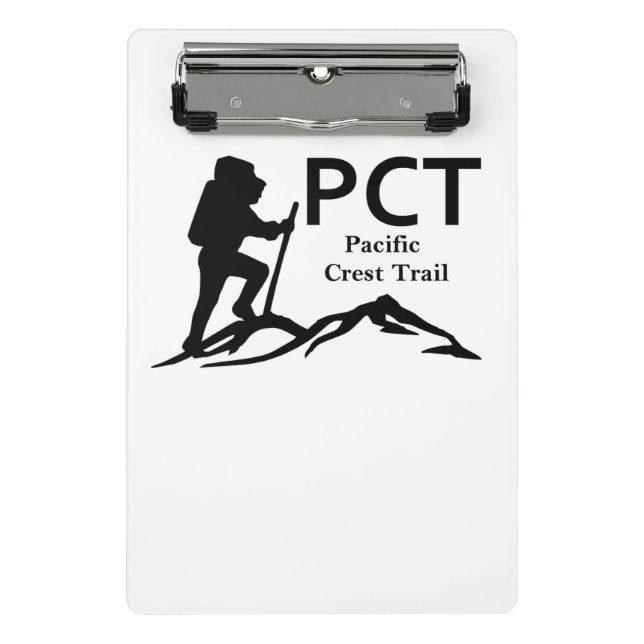 PCT - Pacific Crest Trail Mini Clipboard (Front)