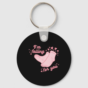 PCT Valentine's Day CNA Fall Risk Falling for You  Key Ring