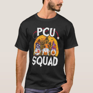 PCU Squad Halloween PCU Nurse Gnome Matching T-Shirt