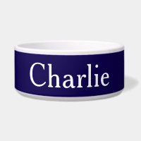 pCustom Personalised Name Photo Dark Blue Pet