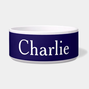 pCustom Personalised Name Photo Dark Blue Pet