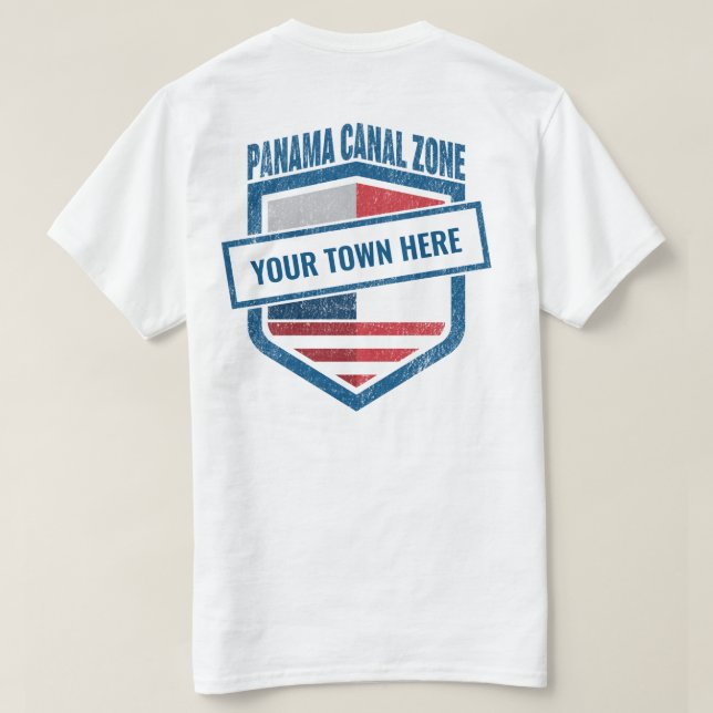 PCZ Crest with Military Installations / Township T-Shirt (Design Back)