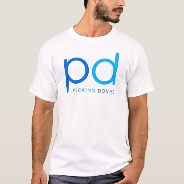pd logo blue dual T-Shirt (Front)