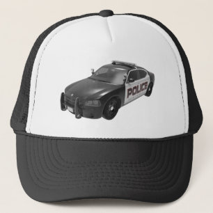 PD Police Academy Grad Graduates Car Trucker Hat