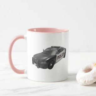 PD Police Law Enforcement Academy Grad Car Mug