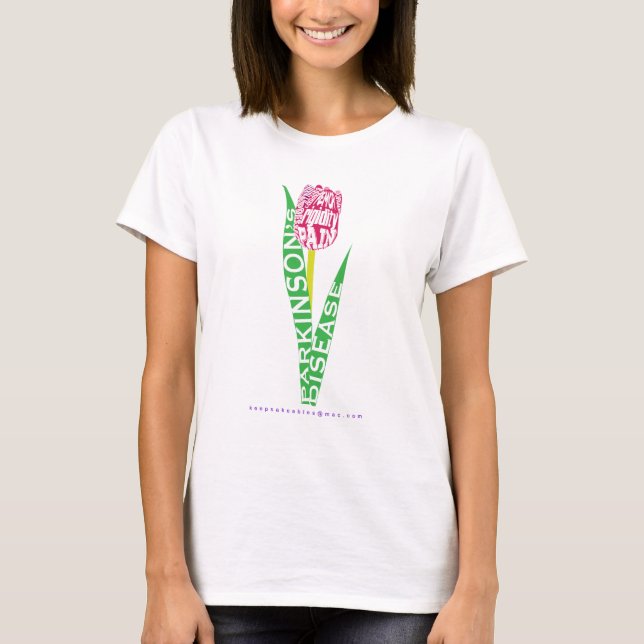 PD Wordy Tulip T-Shirt (Front)