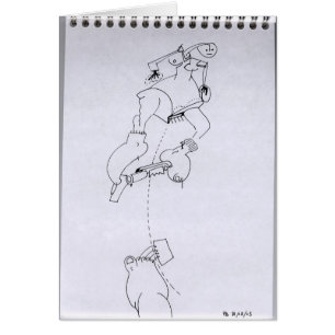 PDD 6 Small Weak Drawings What's up? Card