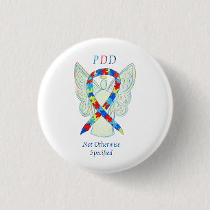 PDD-NOS (Not Otherwise Specified) Angel Ribbon Pin