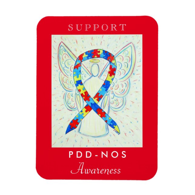 PDD-NOS (Not Otherwise Specified) Ribbon Magnet (Vertical)