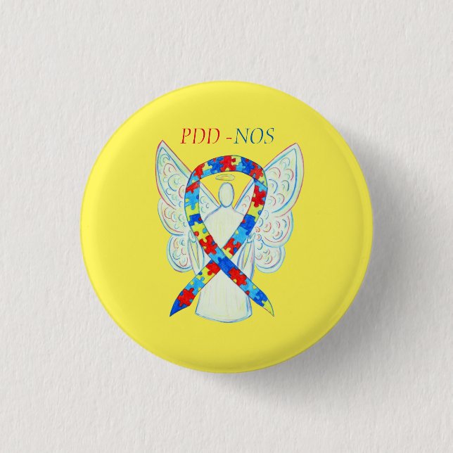 PDD-NOS (Not Otherwise Specified) Ribbon Pins (Front)