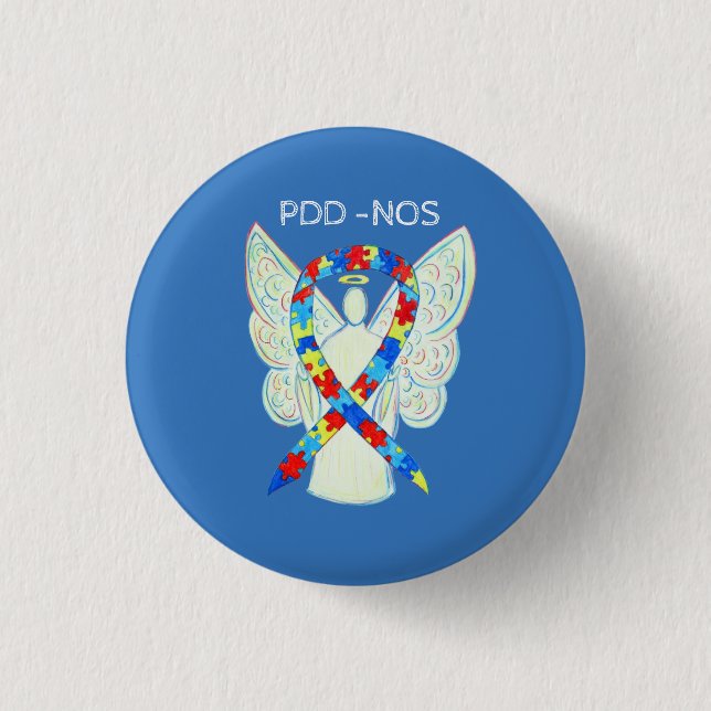 PDD-NOS (Not Otherwise Specified) Ribbon Pins (Front)
