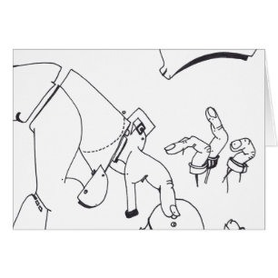 PDD Small Weak Drawings Surreal Prosthetic Fingers