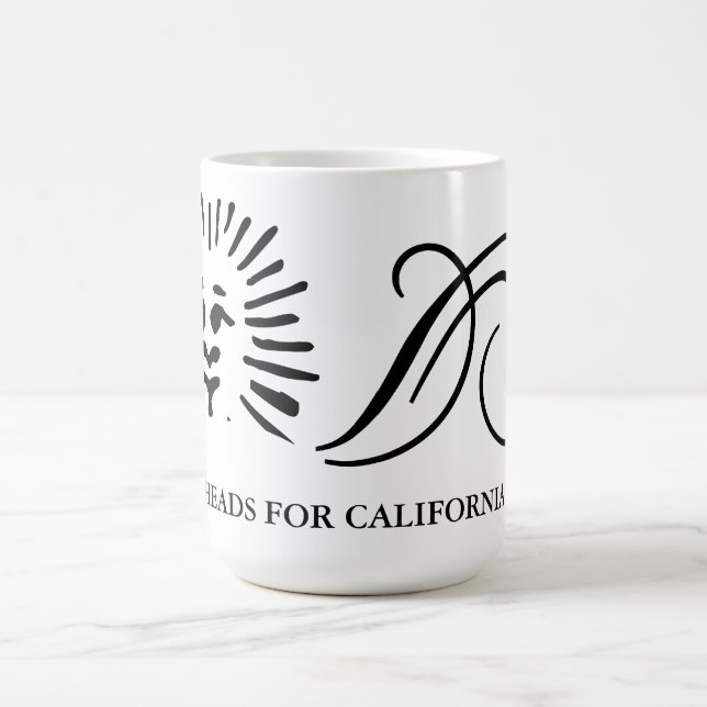PDOJ at the Beach In CA 2012 Coffee Mug (Center)