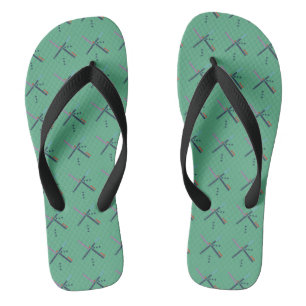 PDX Airport Carpet Jandals