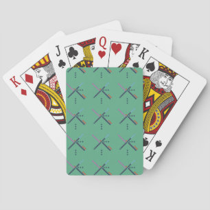 PDX Airport Carpet Playing Cards