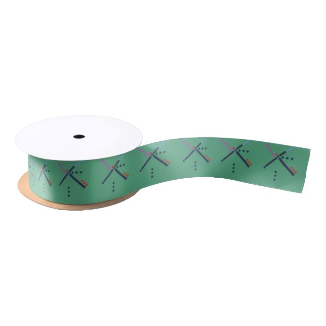 PDX Airport Carpet Satin Ribbon (Spool)