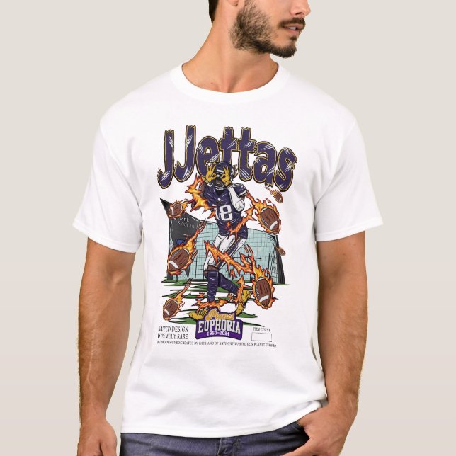 PE Justin Jefferson Planet Euphoria Shirt Vintage  (Front)
