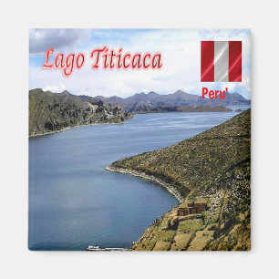 PE - Peru -  Lake Titicaca-the Strait of Yampupata Magnet