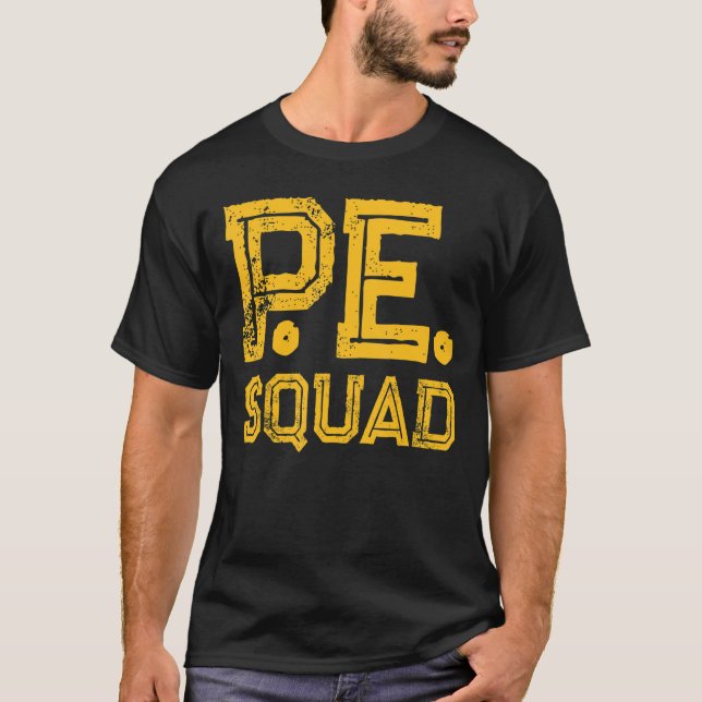 PE Physical Education Teacher Left 1 T-Shirt (Front)